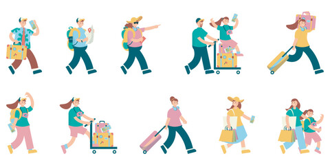Travel People Illustration