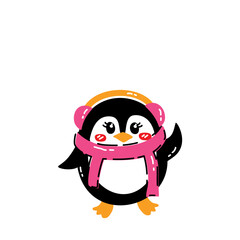 Kawaii Christmas Character Set