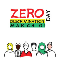 Zero discrimination day is observed every year on 1st march. It is basic right of everyone to live a full and productive life with dignity. Promote inclusion, compassion, peace and movement for change