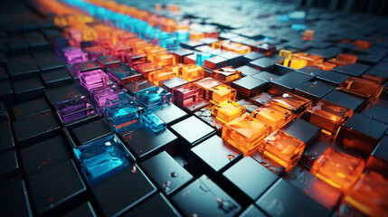 Obraz premium abstract background HD 8K wallpaper Stock Photographic Image 