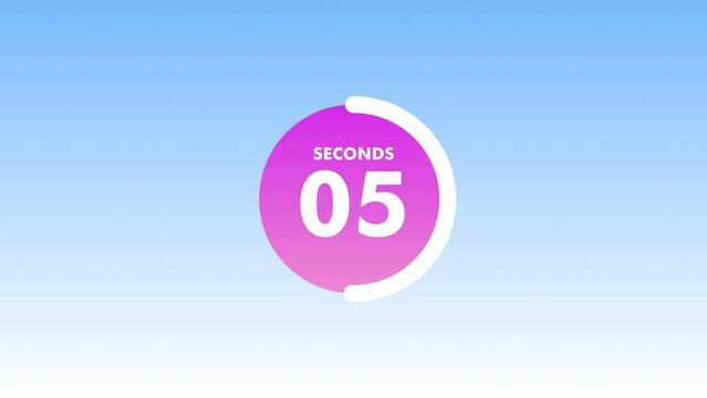 Special Clock 10 Second countdown animation Timer Countdown. Countdown 10 Seconds. 4K UHD