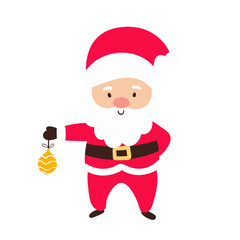 Santa Claus Vector Set
