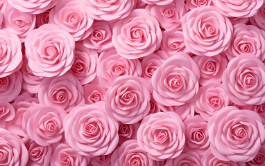 Valentine's day rose flower background.