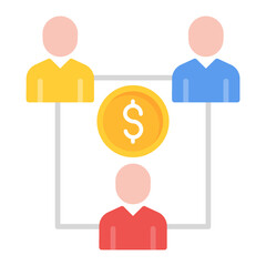 Delegating Task Icon