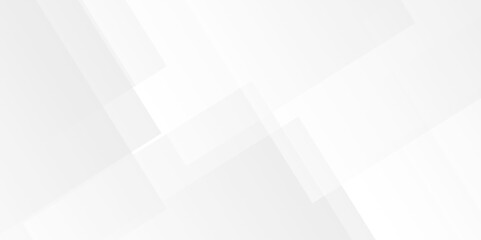 Modern white and gray color technology concept diamond triangle glossy geometric line vector background. white abstract gradient geometric background. vector white abstract design background template.