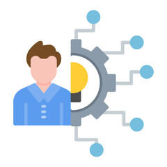 Innovative Employee Icon