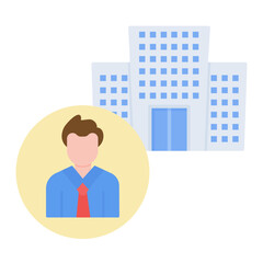 Hotel Administration Icon