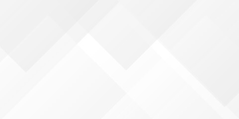 Abstract background seamless with lines and technology square triangle geometric texture background. Space futuristic design concept. Decorative web layout or poster, banner. White grey background.