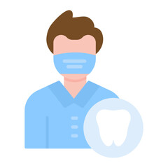 Male Dentist Icon