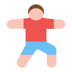 Warrior Pose Right Icon