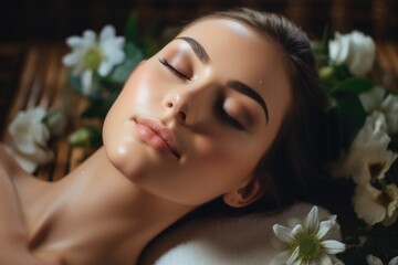 Beauty and Spa - Beautiful woman with clean fresh skin