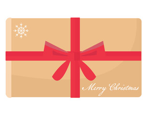 クリスマスギフト。クリスマスプレゼント。ベクターイラスト