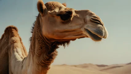 Türaufkleber close up camel portrait , nature wildlife photography © Ozgurluk Design