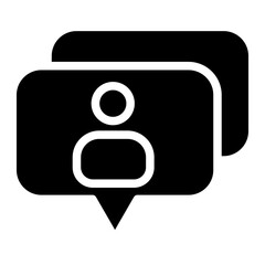 personal chat glyph