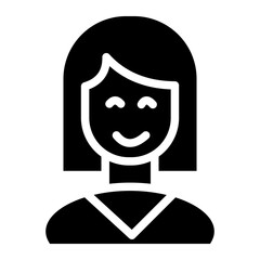 woman glyph