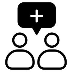 Fototapeta premium add friends dualtone