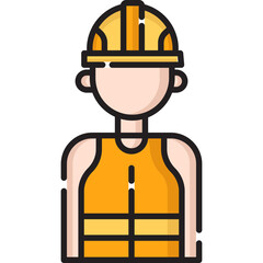 Construction Worker Icon