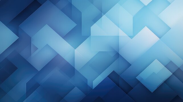 Abstract blue geometric background with diagonal lines