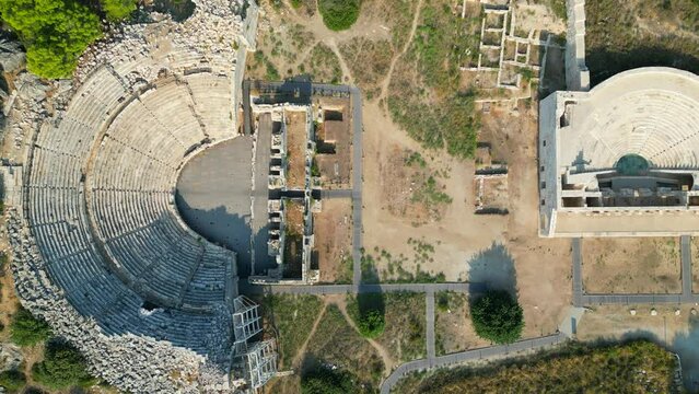Patara ancient city. Patara is an ancient city located on the west coast of Lycia, today the town of Kalkan in Antalya. It was once a leading city in the Lycian League along with Xanthos and Letoon.