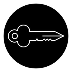 key glyph icon