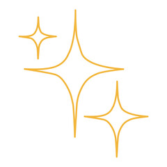 Yellow stars icon