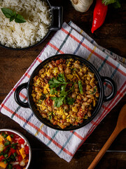 FEIJAO TROPEIRO COM FARINHA DE MILHO