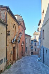 The village of Torrita di Siena, Italy.