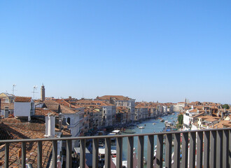 Naklejka premium Aerial view of Venice