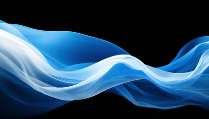 wave blue white abstract dreamy wave flowing fabric smoke transparent isolated png of blue wave banner graphic resource as background for silk smoke water wave abstract graphics backdrop