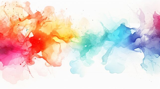 abstract watercolor background generated by AI © muhammad