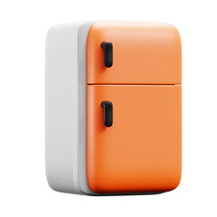 Fridge 3D Illustration Icon Electronic & Home Appliances