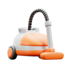Vacuum Cleaner 3D Illustration Icon Electronic & Home Appliances