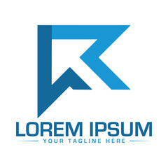 R Letter Logo Design Professional Logo Design Creative and Modern
