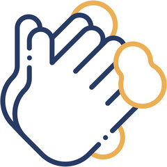 Vector Icon Hand wash, Soap, Clean, Washing Hands, Cleaning, Healthcare