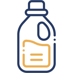 Vector Icon Detergent, Bleach, Laundry, Disinfectant, Chemical, Cleaning