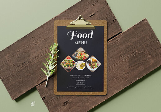 Food Flyer Layout