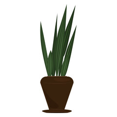 Hand painted plant for home,office, barbershop, coffeshop, floweshop