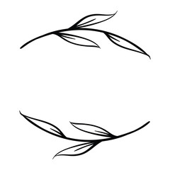 Hand drawing style of flower vector. It is suitable for plant and flower icon, sign or symbol.