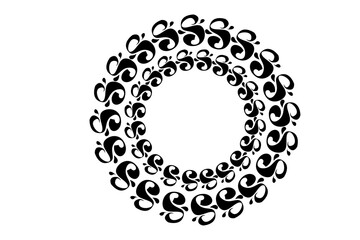 Fototapeta premium Sun Ornament With Transparent Background