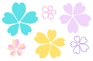 sakura flower petals