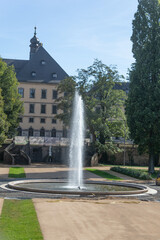great high fountain in Fulda