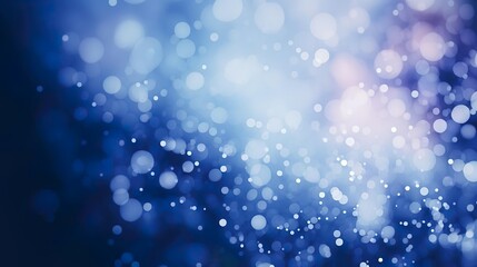 Obraz premium Bokeh backdrop in blue