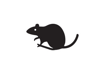 Bamboo Rat minimal style  icon illustration design
