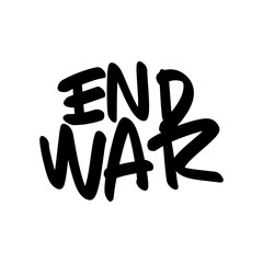 End War text element