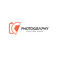 Camera photography studio logo icon brand company logo design template