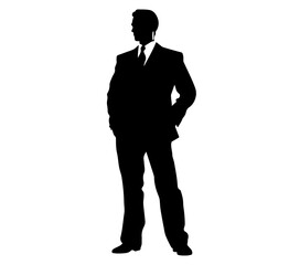 business people silhouettes