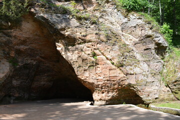 cave in the mountains
