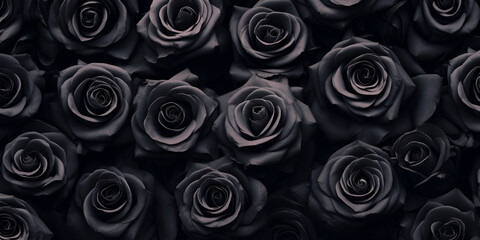 Black Roses Background,Shadowed Beauty: A Background of Mysterious Black Roses,Gothic Allure: Black Roses Creating a Captivating Background