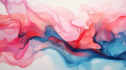 Trendy watercolor ink splashes and smokes in natural patterns for Wallpaper or stationary printing