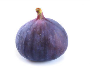 Fig fruit on white background; Cutout